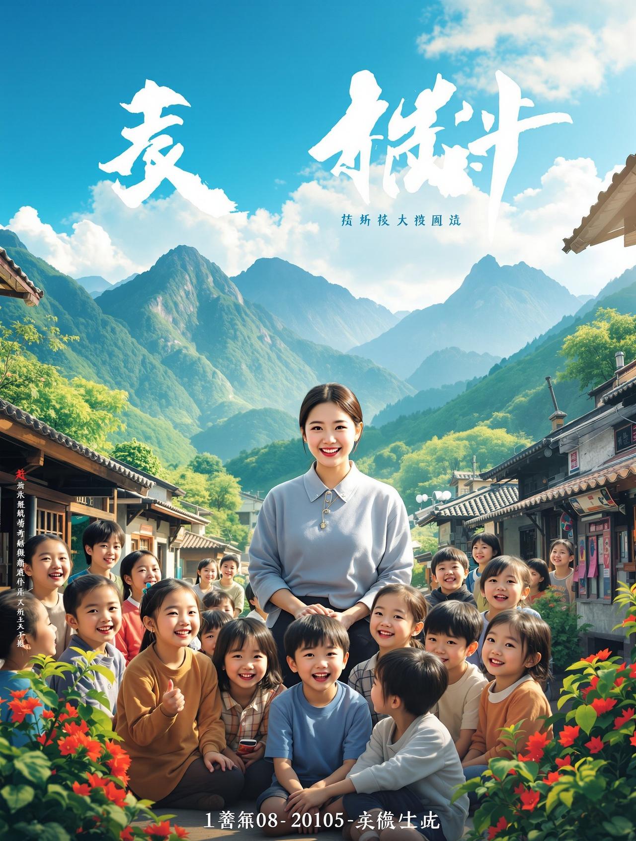 风情影院作品《山村教师》官方海报
